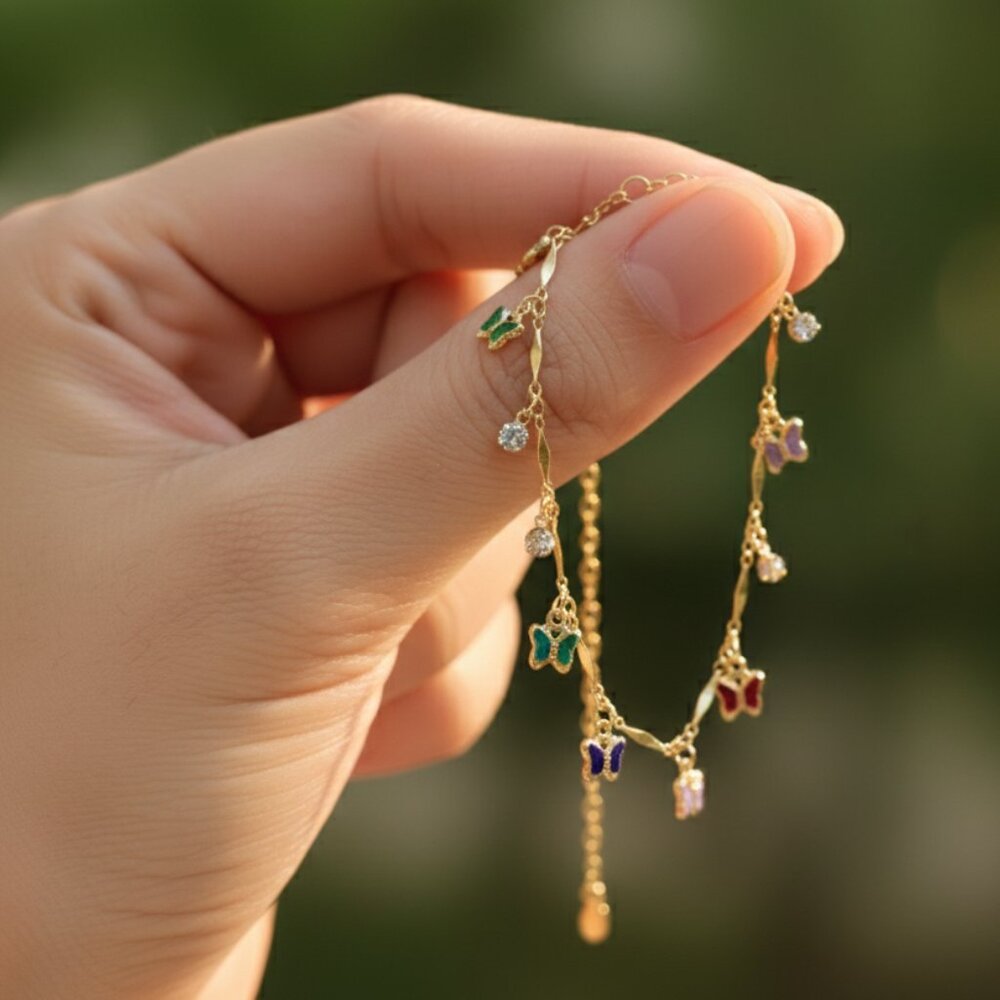 "New Beautiful Design Anklet for Women/Girls, Gift, A542 - Picture 5 of 5